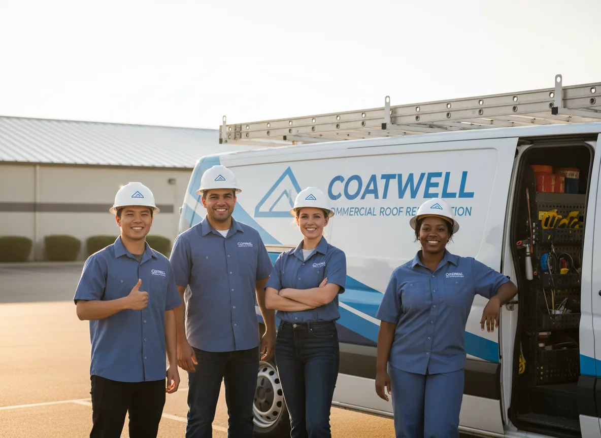 Commercial roof coating company in Pinson, AL